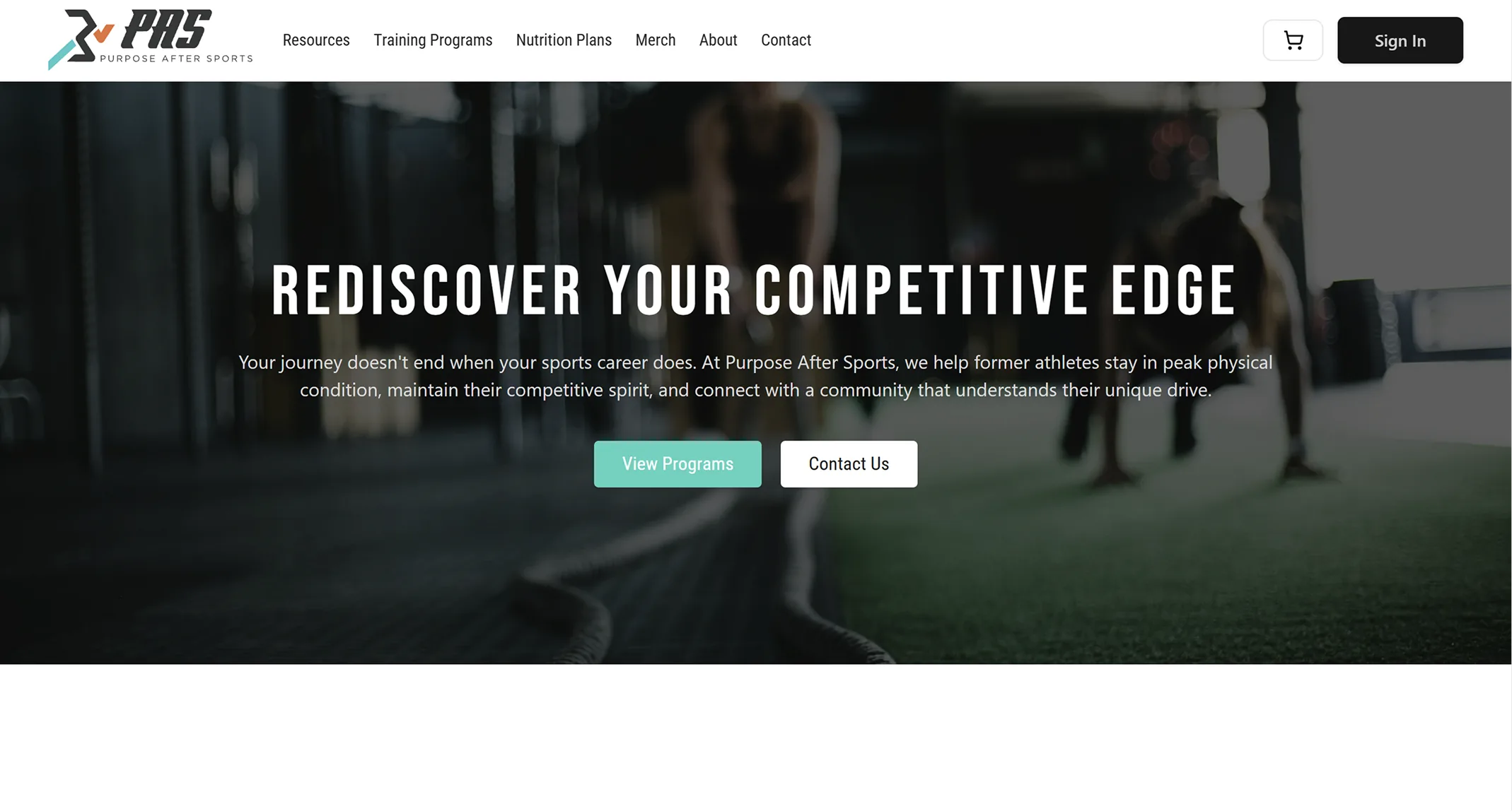 Purpose After Sports